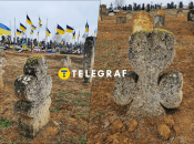 Цвинтар у селі Сичавка на Одещині