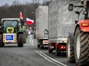 Блокада польских аграриев у границы с Украиной