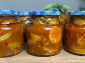 Кабачки в томатном соусе