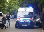 Медики и полиция прибыли на место кровавого происшествия