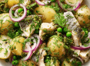 Салат с картофелем и селедкой