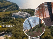 Пожежа біля палацу Путіна