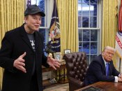 Илон Маск и Дональд Трамп