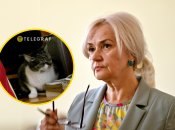 Кошка Ирины Фарион практически не покидала квартиру всю свою жизнь