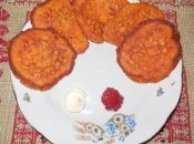 Оладьи из помидоров - отличный завтрак!