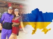 Александр Усик с супругой Екатериной