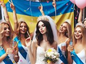 Девушки в Украине празднуют