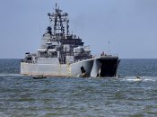 БДК "Мінськ" до влучення ракет