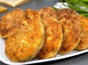 Котлеты получатся очень сытными