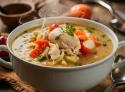 Цей суп стане ідеальним варіантом ситного обіду  (зображення створено за допомогою ШІ)