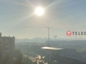 Дымка висит над Одессой