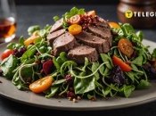 Салат з печінкою - це не лише смачно, але й корисно  (зображення створено за допомогою ШІ)