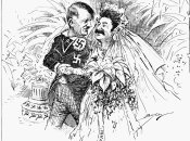 Карикатура в газете Washington Star, посвященная подписанию Пакта Молотова – Риббентропа. 1939 год. Художник Клиффорд Берримен