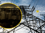 Линия электропередач и Одесса без электричества