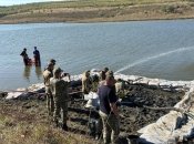 В Молдове в озере Хабовец нашли обломки ракеты