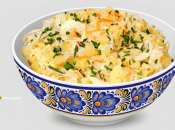 Салат "Силос" из квашеной капусты и картофеля