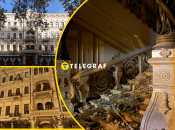 Готель "Брістоль" в Одесі до та після атаки росіян