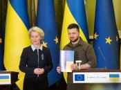 Украина подала заявку на вступление в ЕС в феврале 2022 года