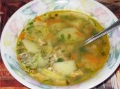 Суп із рибної консерви