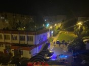 Полиция оцепила территорию