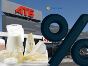 В период с 29 по 6 мая в магазине можно выгодно купить молочную продукцию