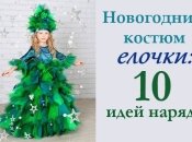 10 идей новогоднего костюма елочки