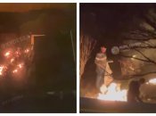 Документы сжигают сразу пачками