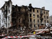 Разрушенный дом в Краматорске