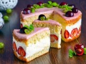 Необычайно вкусный и красивый торт