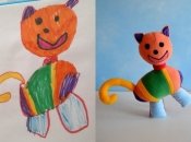 Мягкие игрушки по детским рисункам (ФОТО)