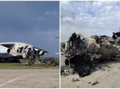 Наслідки ракетного удару по Мелітопольській авіабазі