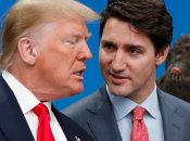 Дональд Трамп и Джастин Трюдо