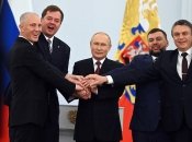 Слева направо: сальдо, балицкий, путин, пушилин и пасечник