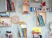 5 полок для книг и игрушек в детскую комнату своими руками (фото)