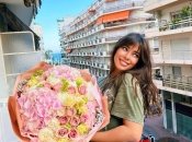 На фото - украинская модель Анна Неплях