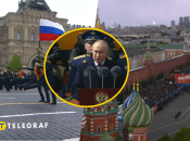 Володимир Путін виступив на параді 9 травня
