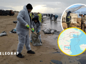 Мазут на узбережжі Криму