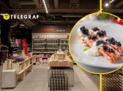 Магазин, черная икра, краб