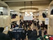 Натовп у столичному метро