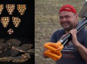 Директор заповідника "Більськ" Ігор Корост показав цінні знахідки