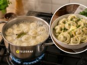 Сваренные пельмени