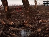 На кадрах видно, насколкьо близко враг находился к украинским воинам