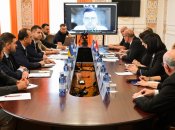 Встреча главы МИД Хорватии с украинской делегацией