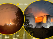 Після атаки спалахнули пожежі