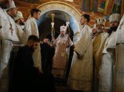 Главным распорядителем праздничного богослужения стал митрополит Киевский Эпифаний