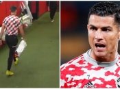 Роналду не дождался окончания матча и ушел со стадиона