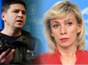 Подоляк жорстко пройшовся по Захаровій після її заяви про "ізраїльських найманців"