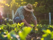 Работа в саду