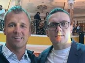 Майріс Брієдіс та Олександр Усик