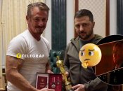 Шон Пенн и Владимир Зеленский